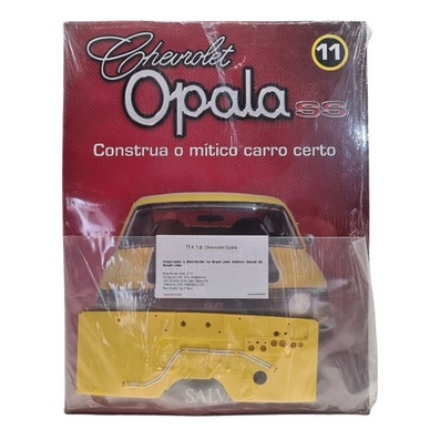 Fascículo Nº 11 Chevrolet Opala Ss Amarelo Metal Salvat 1:8