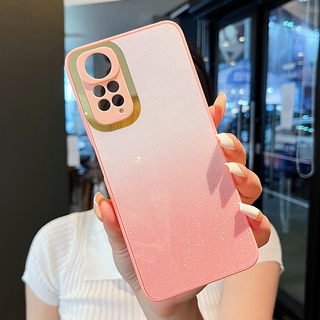 Bling Glitter Star Capa Para Xiaomi Redmi Note 10 Pro Max Redmi 10 Prime 2022 10C Redmi Note 10 10T 5G Anti-Impressão Digital À Prova De Choque De Celular De Proteção De Câmera De Luxo