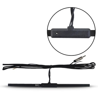 Antena Interna Para-Brisa FM AM Olimpus Automotivo em Oferta na Shopee