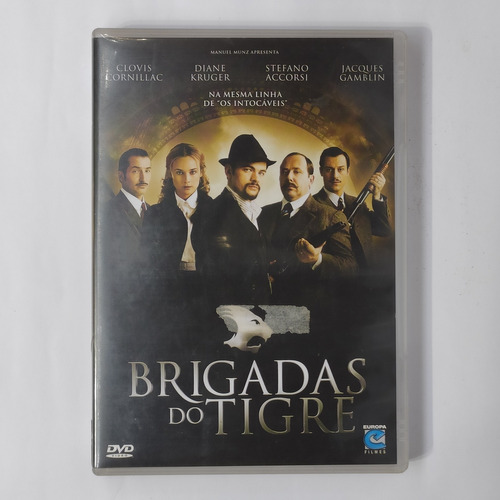Dvd Brigadas Do Tigre - Clovis Cornillac Filmes Em Dvd