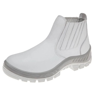 Botina Segurança Ocupacional EPI Marluvas 70B19-Gi-Bp Microfibra Branco Bico Pvc Solado Bidensidade em Oferta na Shopee