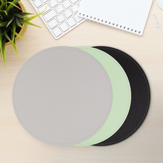 GOOJODOQ Mouse Pad Redondo De Cor Lisa De Lado Único Para Mesa De Computador/Escritório Antiderrapante em Oferta na Shopee