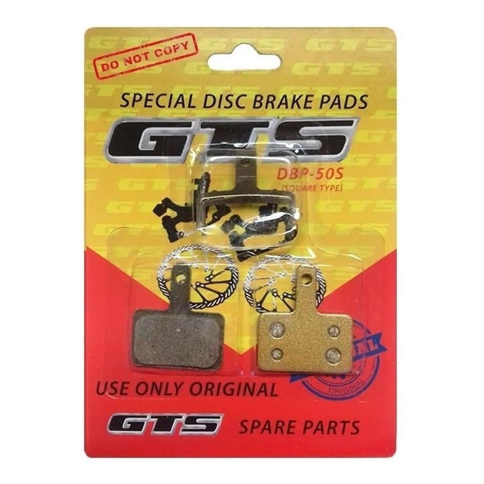 Par Pastilha De Freio Disco Bike Gts P/ Shimano M315 395 446 M4050