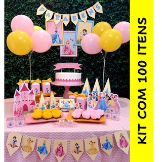 Princesas Kit só um bolinho 100 itens