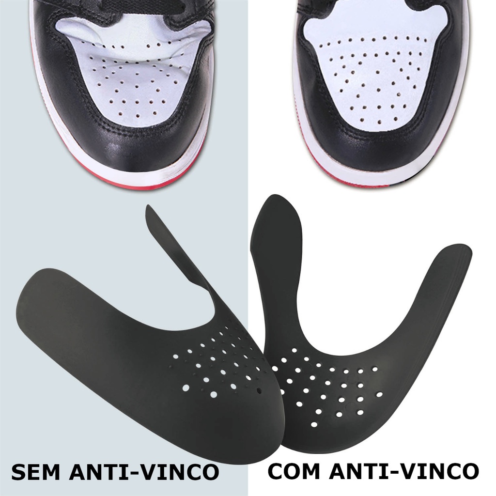Anti Crease Anti Vinco Para Calçados Tênis Couro E Borracha