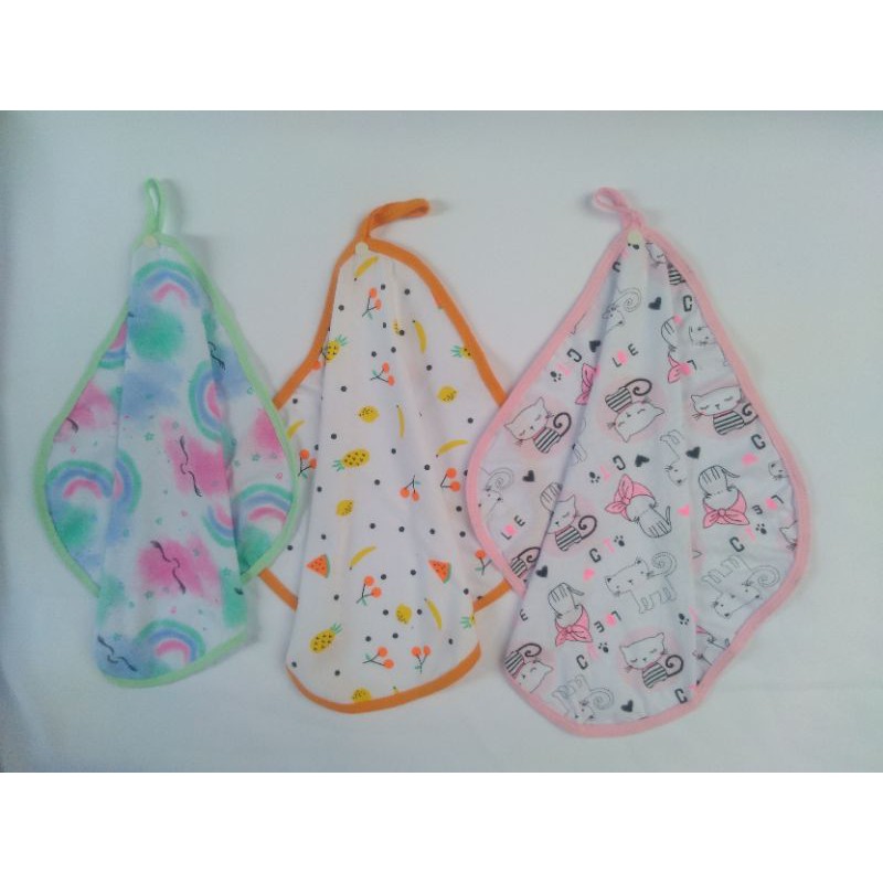 Kit 12 paninhos de boca com prendedor de chupeta (menina ) (menino) tecido malha 100% algodão em Oferta na Shopee