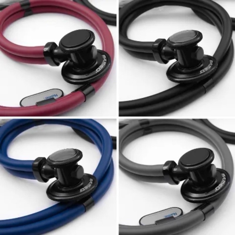 Estetoscópio Linha Black PA MED Rappaport - Ideal para Acadêmicos da Saúde e Enfermagem