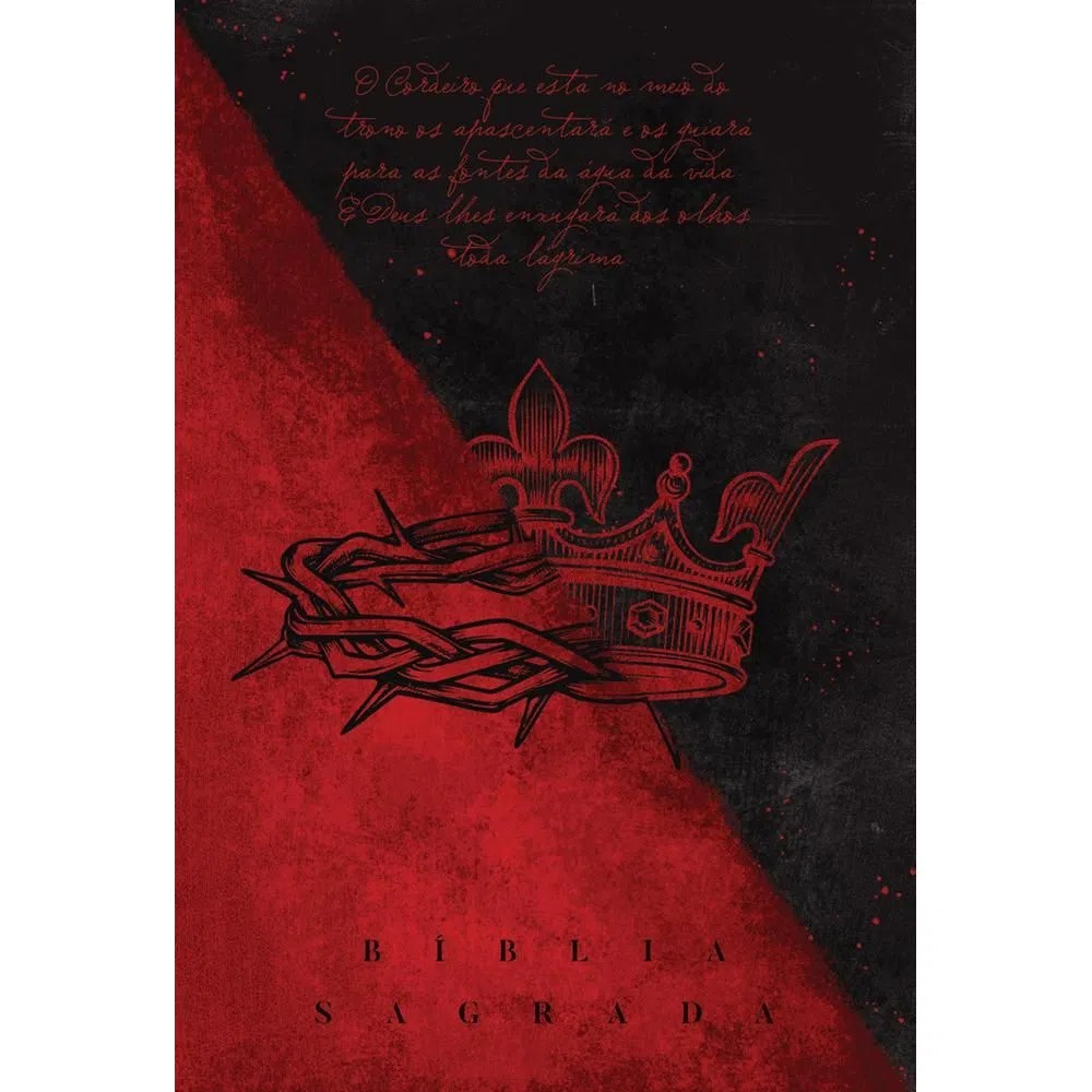 Bíblia Sagrada NAA | Letra Média | Capa Dura | Coroa - Books & Magazines