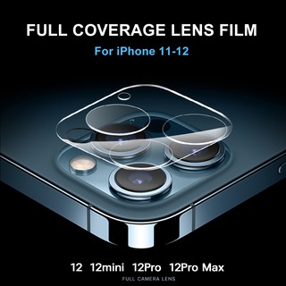 Camera Lens Full Cover Protective Clear Tempered Glass For iPhone 12 11 Pro Max mini iPhone11