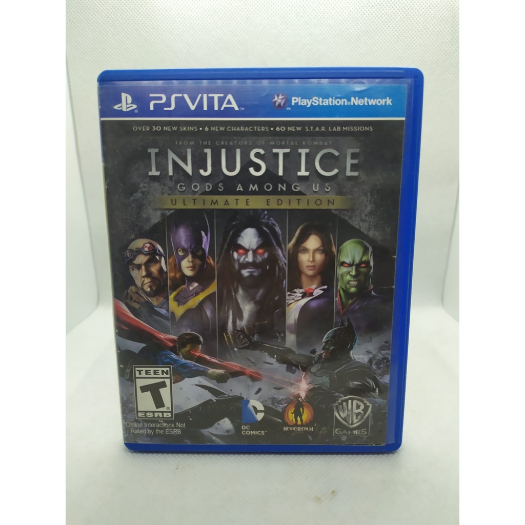 Injustice Gods Among Us Ultimate Edition Mídia Física PSVITA