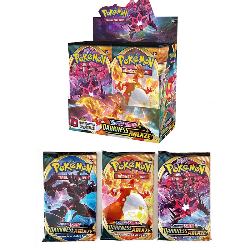 Booster Cartas Pokemon TCG - Pacote original e lacrado (Espada e Escudo)