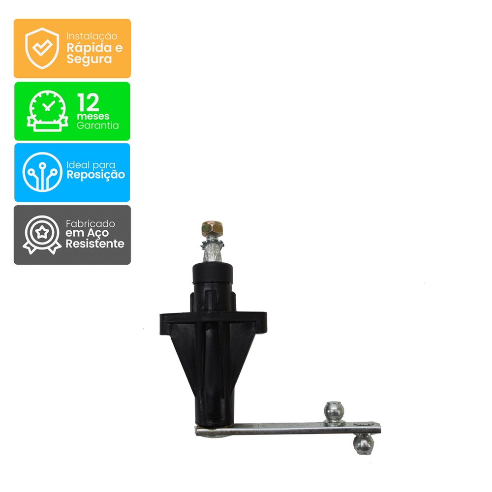 Pivô Limpador de Para-Brisa:Blazer 96/12, S10 95/11 - Esquerdo - Granero