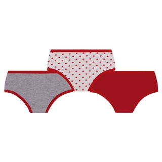 Kit 3 Calcinha Infantil Teen Criança Estampada Basica Lobinha Lupo