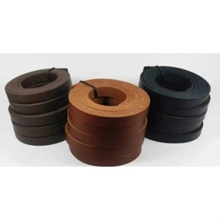 tira de couro legitimo soleta para cintos puxador de cavetas etc. em Oferta na Shopee