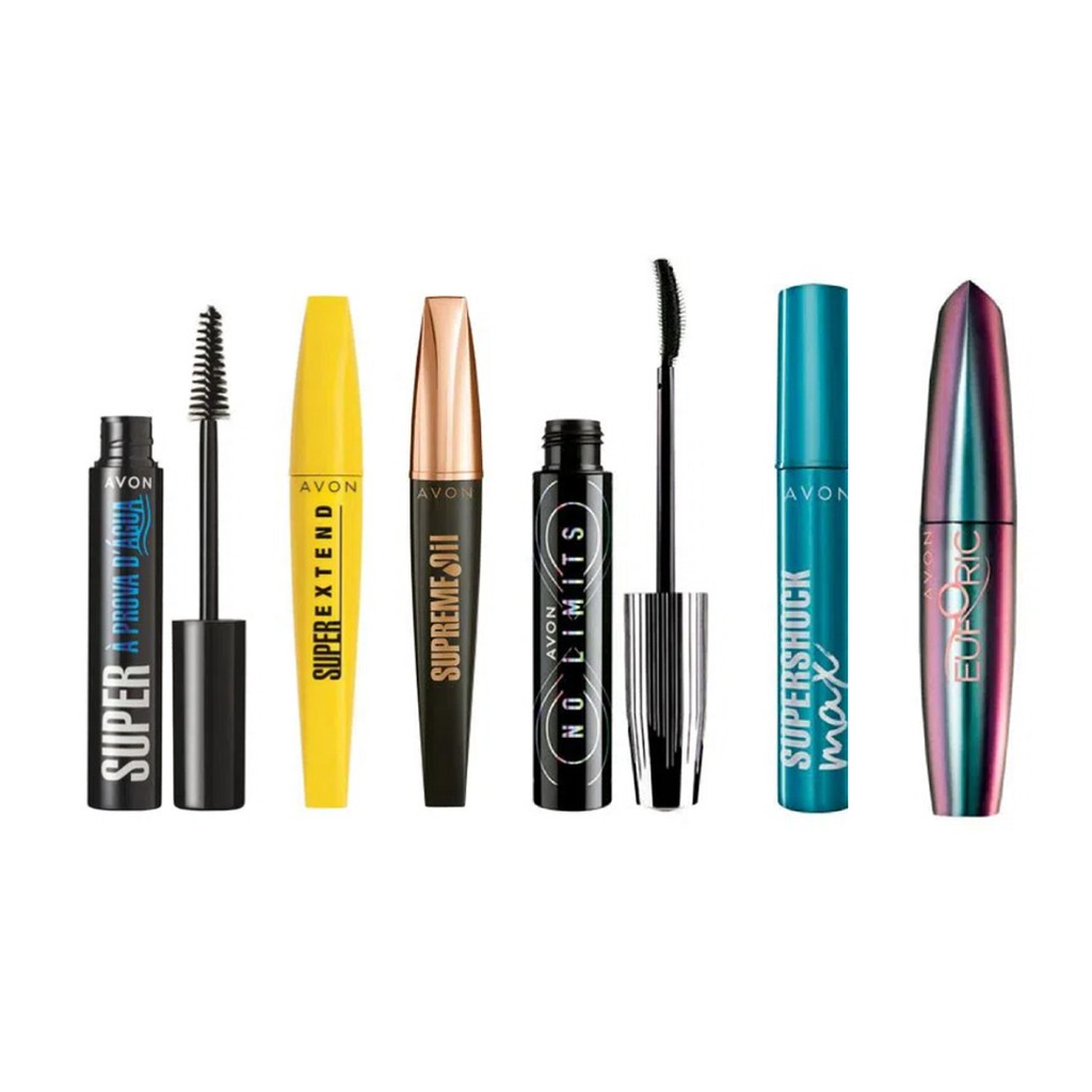 Máscara Alongadora Para Cílios (À Escolher) Avon Super Extend Extreme ou Super Shock Max.