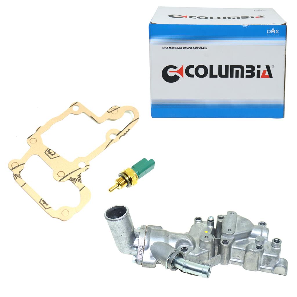 Valvula Termostatica Completa P/ Citroen C3 1.4 De 2004 2012 em Oferta na Shopee