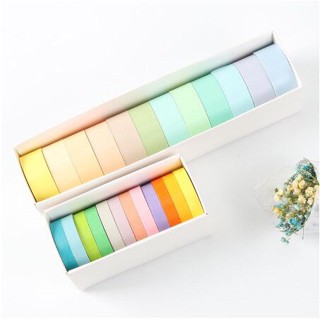 Kit Washi Tape Arco-Íris em Oferta na Shopee