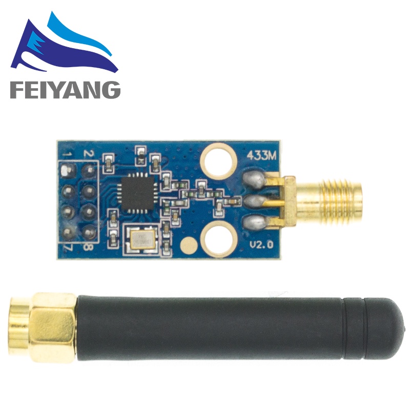 Cc1101 Módulo Sem Fio Com Sma Antena Módulo Transceptor Sem Fio Para Arduino 433 Mhz