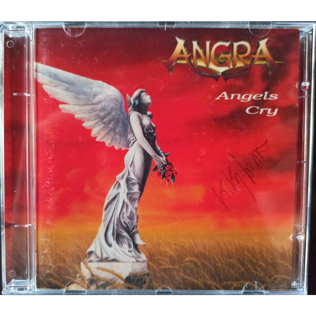 CD Angra - Angels Cry (autografado / 3 faixas bônus)