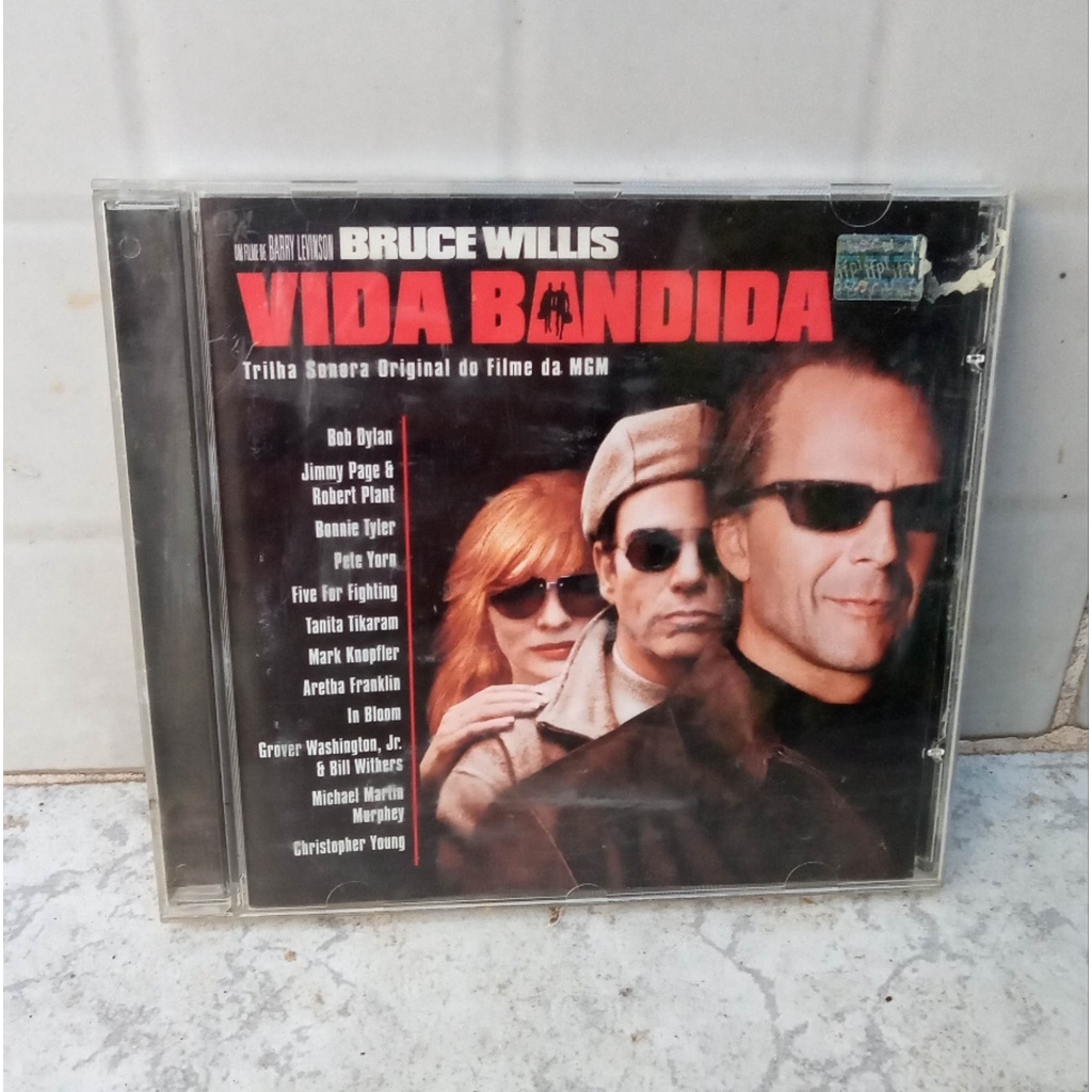 CD Vida Bandida - trilha sonora filme Bandits - com Bob Dylan Jimmy Page e Robert Plant Pete Yorn