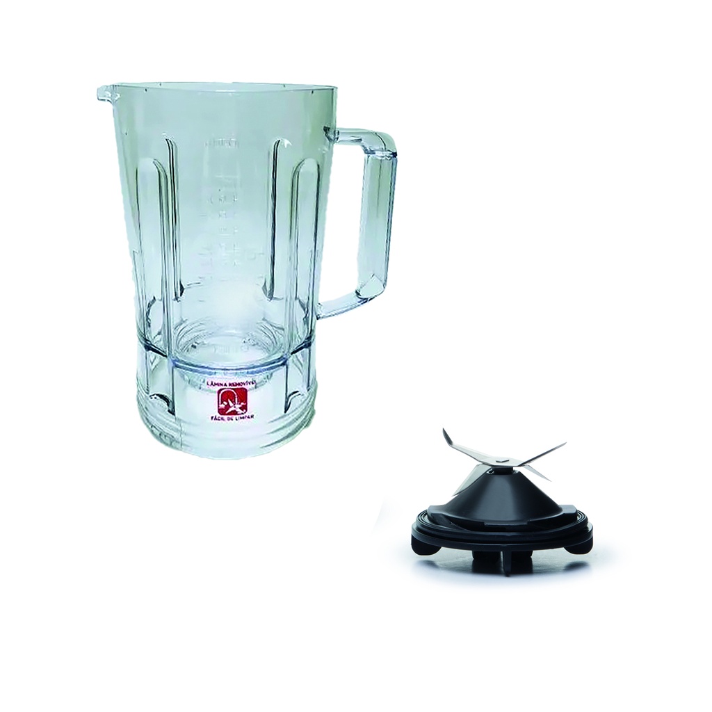 Copo S/ Tampa Liquidificador Arno Power Max Limpa Facil LN60