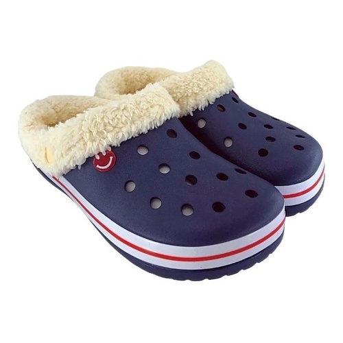 Babuche Infantil Sandalia Croc Com Forro Yvate Pantufa
