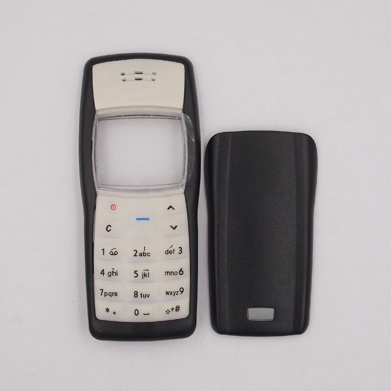 Carcaça de celular Nokia 1100-Preto Nova E