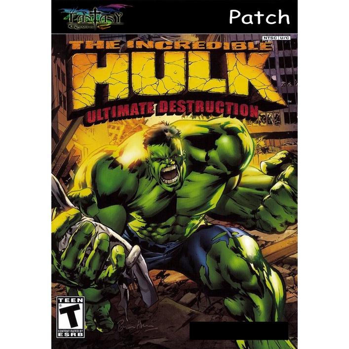 The Incredible Hulk Ultimate Destruction PS2 - Dvd patch