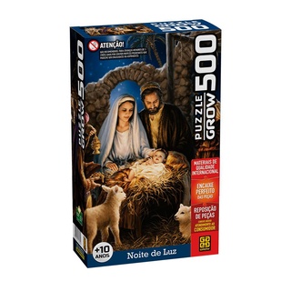 Puzzle 500 peças Noite de Luz