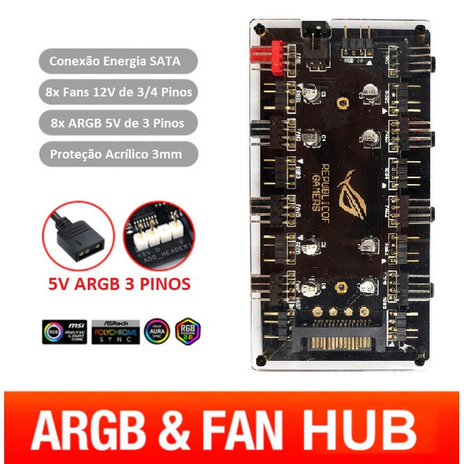 Разъем argb 5v