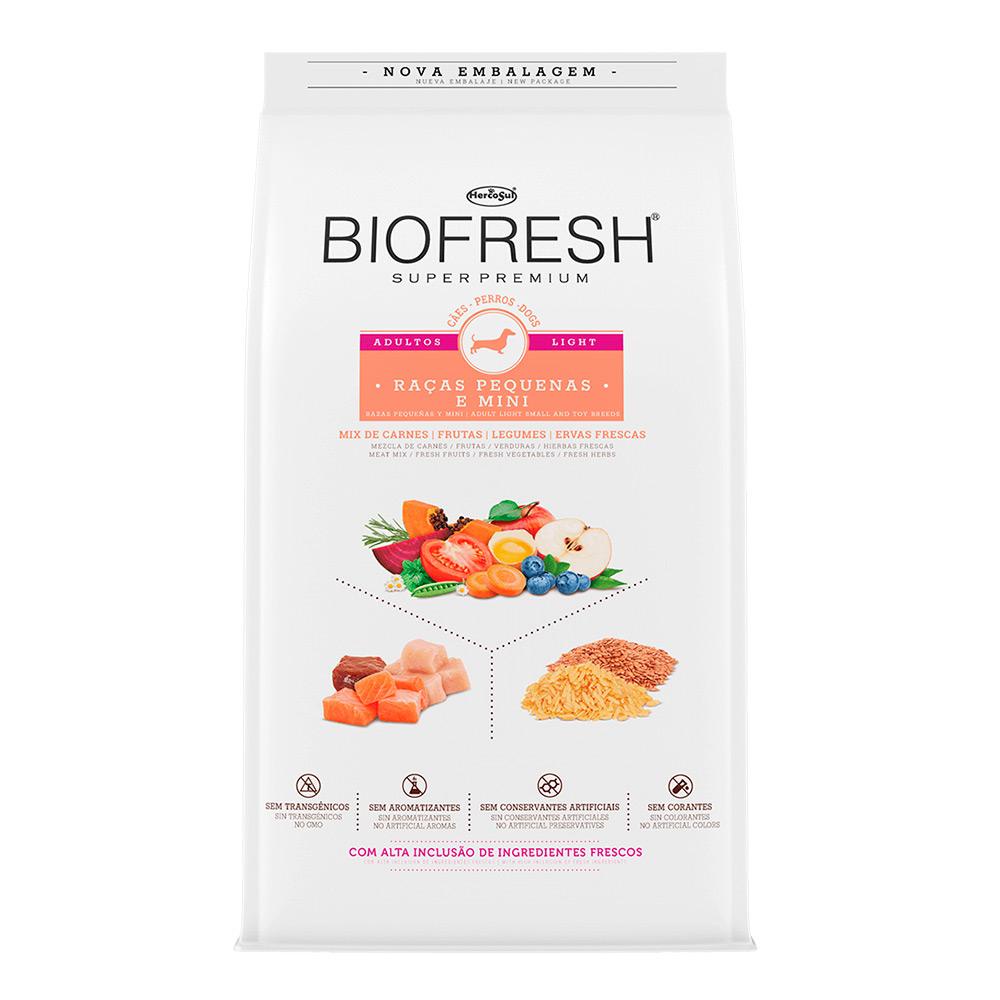 Ração Biofresh Cães Adultos Light Pequenas e Mini – 10,1Kg em Oferta na Shopee