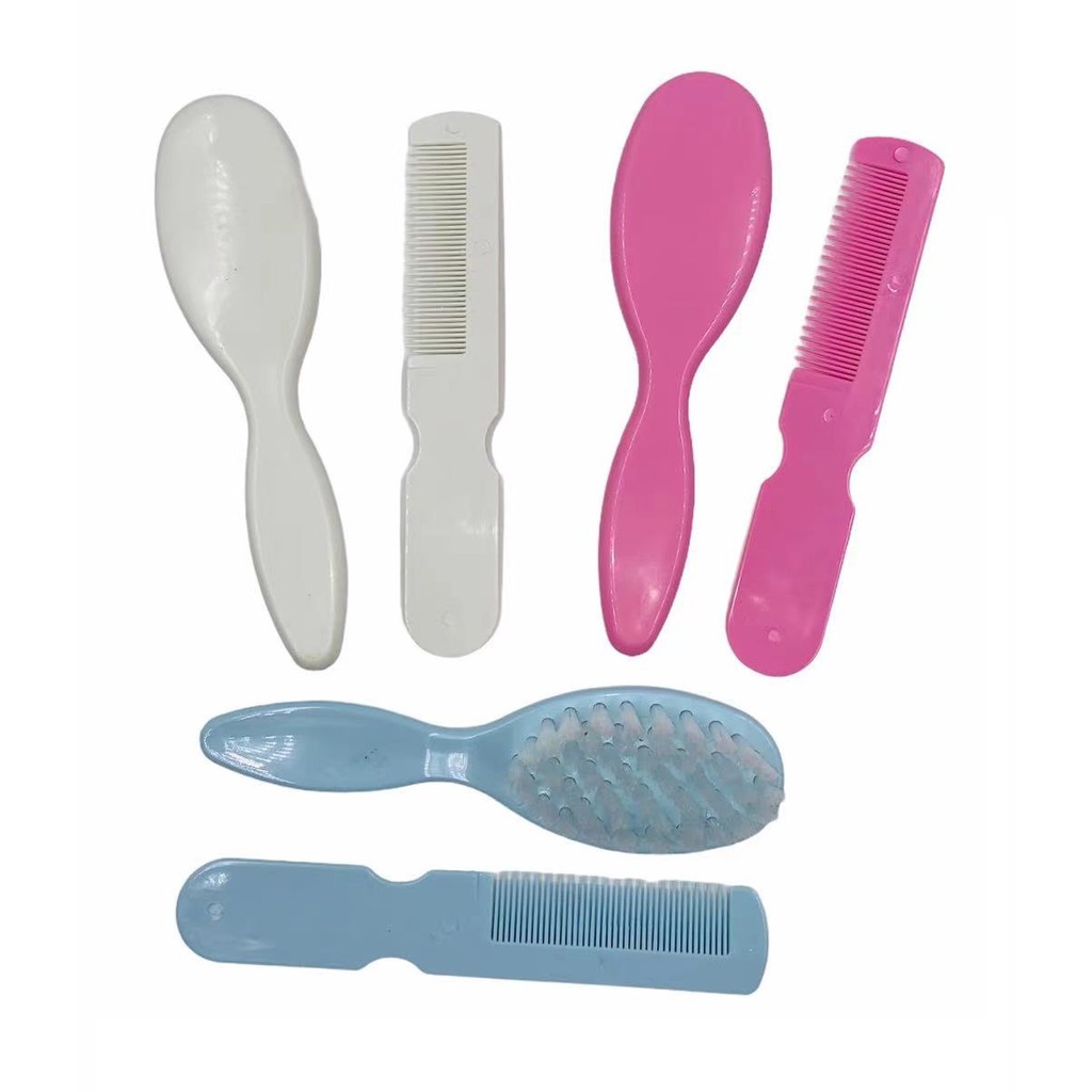 Kit Bebê Carícia Com Escova E Pente em Oferta na Shopee