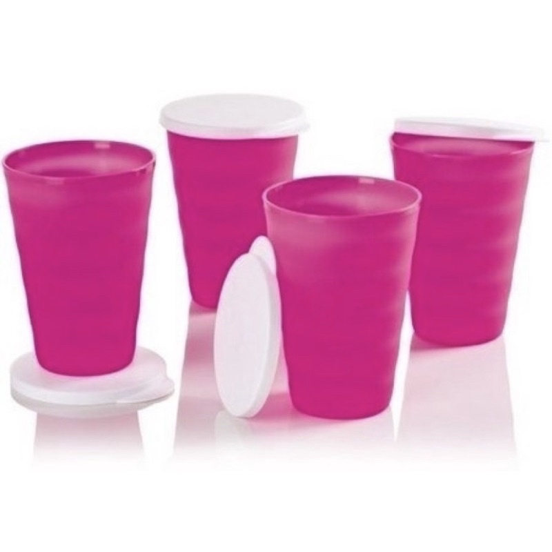 copo rosa tupperware novo 500ml (valor da unidade!)