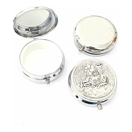 Teca Porta Terço Hóstia Cordeiro De Deus em Oferta na Shopee