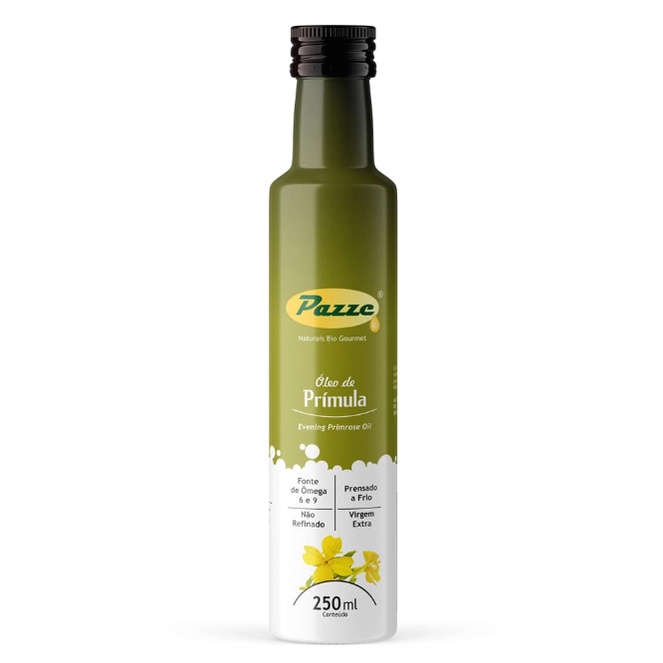 Oleo De Primula Extra Virgem Vidro 250ml - Pazze