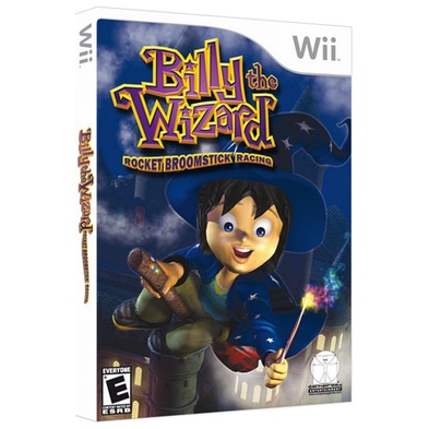 Jogo Nintendo wii Billy the Wizard - Rocket Broomstick Racing