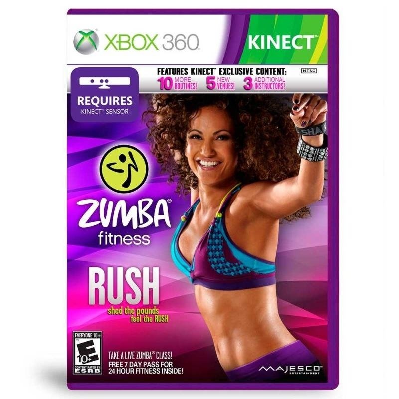 Rush Zumba - Jogo para Xbox 360 - Mídia Física - ORIGINAL