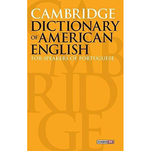 Livro Cambridge Dictionary Of American English For Speakers