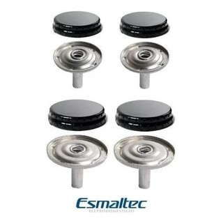 Kit Peças Fogão Esmaltec Agata 4 Bocas Espalhador + Sorvete