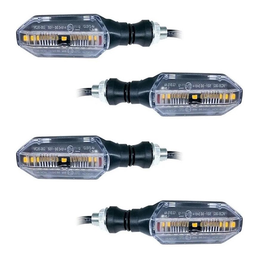 Kit C/ 4 Pisca Led Seta Sequencial Cb Twister 250 Titan Fan speed bros em Oferta na Shopee