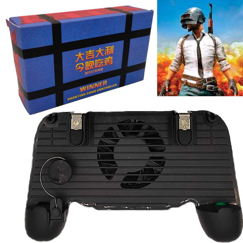Suporte Gamepad Controle Joystick Para Jogos de Celular Mobile Game Pubg Controller K21 GATILHO L1 X R1