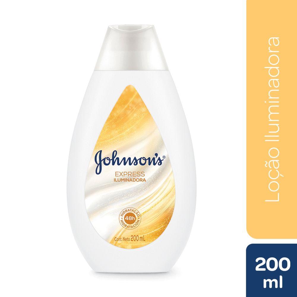 Loção Hidratante Johnson's Body Lotion Iluminadora 200ml Shopee Brasil