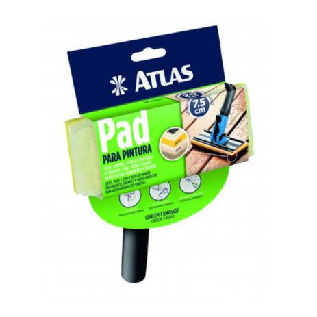 Pad para Pintura de Espuma Poliéster+Lã com Cabo AT750/90 Atlas