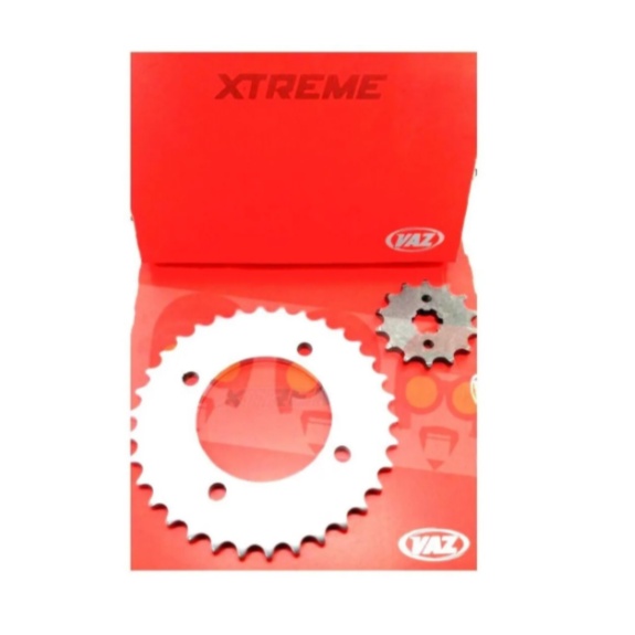 Kit Coroa/pinhao Vaz C100 Biz 1998/2005 Coroa 35 / Pinhao 15