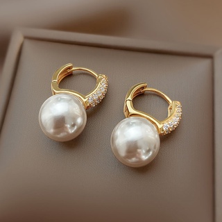 Coreia Do Sul Da Moda Novo Leve Luxuoso Simples Brincos De Pérola Clássicos Festa De Aniversário Mulher Jóias De Cavilha 2022