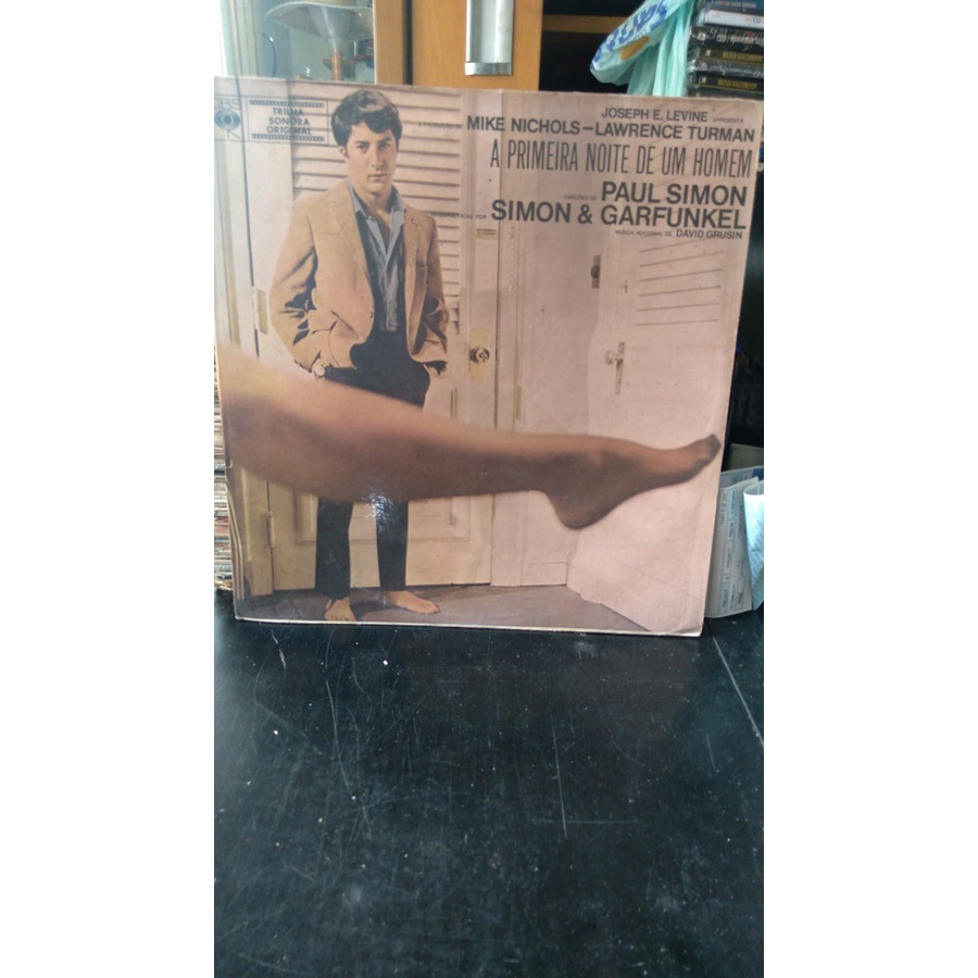LP Trilha Sonora A Primeira Noite de Um Homem(1968) Paul Simon CBS Mono