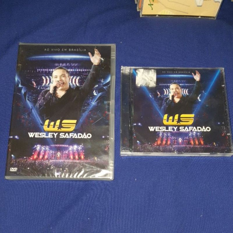CD e DVD Wesley  Safadão  Ao vivo em Brasília Lacrado