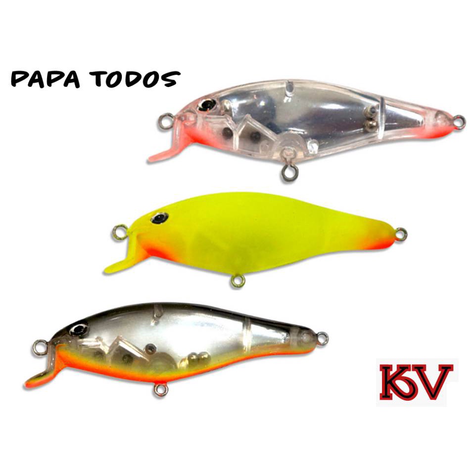 Isca Artificial Papa Todos - Kv - Similar A Consagrada Papa Black