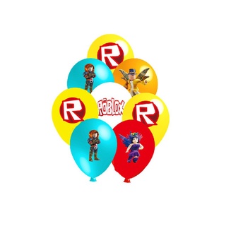 12 Pçs Balão Roblox De 12 Polegadas De Látex Para Decoração De Festa Infantil