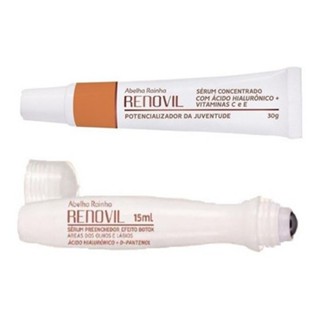 Kit Efeito Botox Sérum + Sérum Concentrado Ácido Hialurônico - Abelha Rainha em Oferta na Shopee